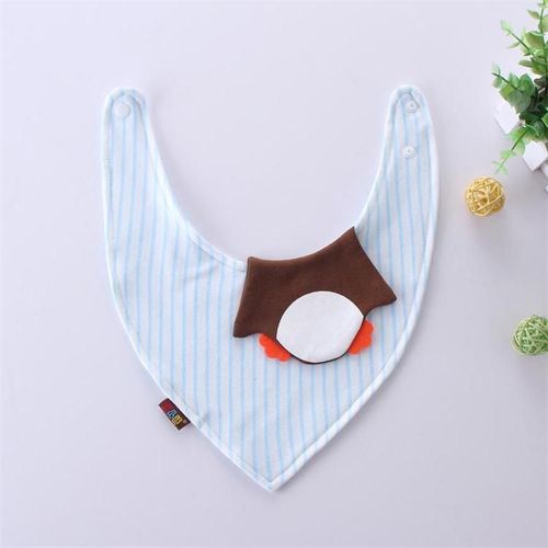 Bavoirs En Coton Pour Bébés, Nouveau Style Dessin Animé, Rayé Animal Tigre, Pour Nourrissons, Écharpe En Triangle, Pour Nourrissons