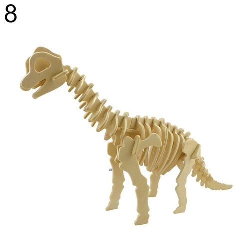 Puzzle De Squelette De Dinosaure En 3d, Jouet Éducatif En Bois Pour Enfants Et Adultes, Décoration De Maison, Modèle De Dinosaure, Cadeau Pour Enfants