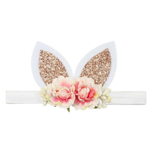 Bandeau Pour Bébé, En Tissu Résistant À L'Usure, Avec Oreilles De Lapin De Pâques, Pour La Maison