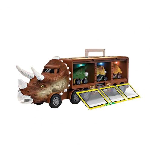 Camion De Transport De Jouets De Dinosaures, Respectueux De L'Environnement, Modèle De Dinosaure Exquis, Transport De Stockage Pour Enfants