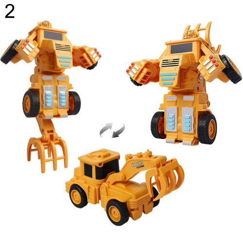 Jouet Robot Transformable Pour Enfants, Jouet Résistant Aux Chocs, Pelle Technique Multifonctionnelle, Véhicule, Offre Spéciale