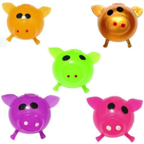 Balle D'Eau Anti-Stress Cochon De Couleur Unie, Jouet À Presser Jello Décompression Pour Enfants/Adultes, Offre Spéciale 80%