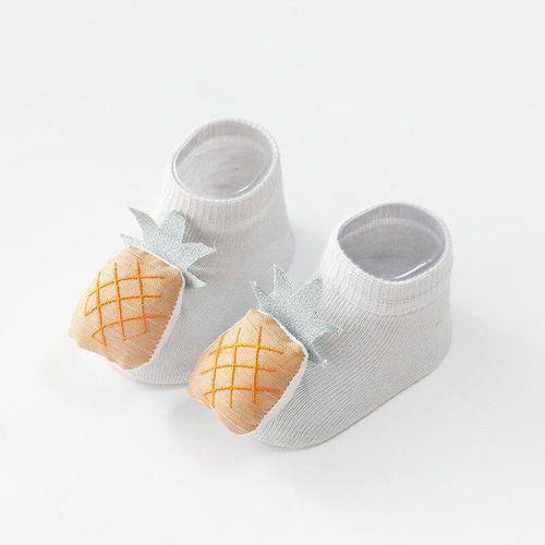 Chaussettes 3d En Coton Doux Pour Bébés, Animaux De Dessin Animé, Pour Nouveau-Nés, Garçons Et Filles, Antidérapantes, En Caoutchouc, Bateau, Pour Nourrissons En Bas Âge