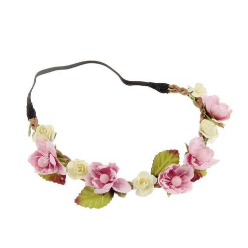 Bandeau Floral Pour Bébé, Accessoires De Coiffure Pour Filles, Pour Fête D'Anniversaire Et Mariage
