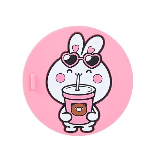 Dessous De Verre En Silicone Pour Table À Manger, Napperon, Accessoires De Cuisine, Tasse De Bar, Animaux De Dessin Animé