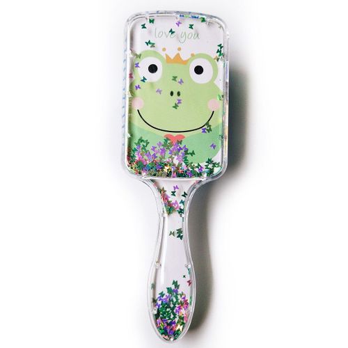 Peignes De Massage Antistatiques Pour Cheveux, Dessin Animé, Paillettes D'Animaux, Douche, Humide, Démêlant, Pour Cuir Chevelu, Brosse Pour Salon De Coiffure