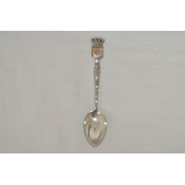 Cuillere En Argent Vivarais Avec Écusson