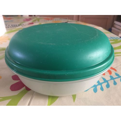 Boite De Conservation Ronde 1 Litre Tupperware Vintage