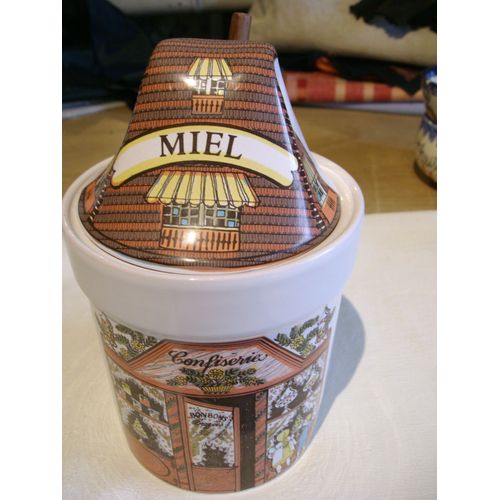 Pot À Miel Avec Cuillère