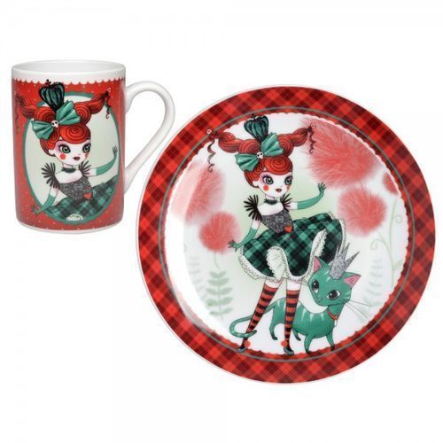 Coffret Mug Assiette Princesse Catsou