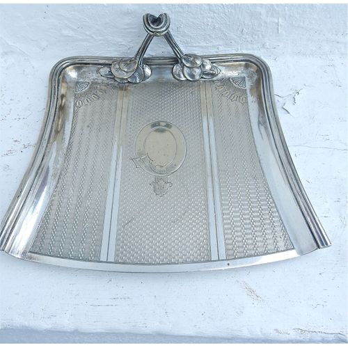Pelle De Table Argent Massif Ramasse Miettes