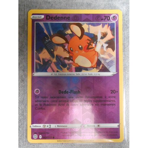 Dedenne Reverse 067/172 - Eb9 - Stars Etincelantes - Vf