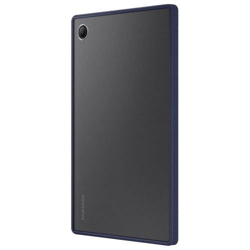 Coque Galaxy Tab A8 10.5 Et Film Arrière Flexible Clear Edge Cover - Bleu Marine
