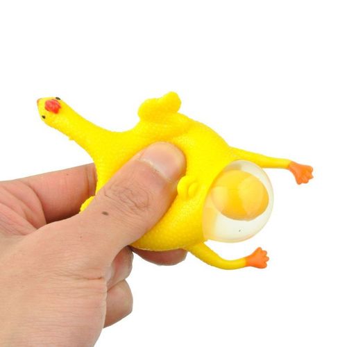 Gadgets Amusants Pour Halloween, Jouets Pour Enfants, ¿Ufs Entiers, Poule Cousue, Encombrée, Boule De Stress, Porte Clés, 1 Pièce