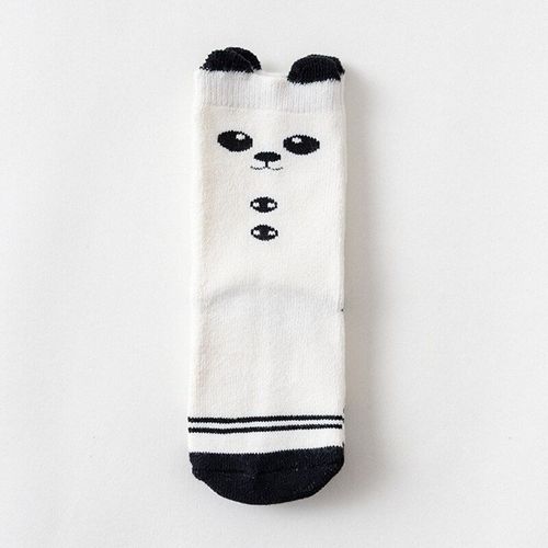 Chaussettes D'Intérieur Pour Nouveau-Né, Chaussures D'Hiver En Coton Épais Pour Bébé Fille, Chaussettes Amusantes Avec Animaux