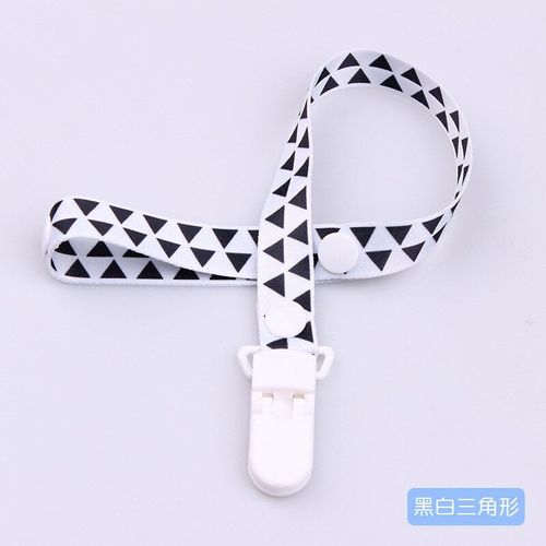 Attache-Tétine En Polyester, 1 Pièce, Motif Zèbre Rose, Clip De Sucette Pour Bébé, Porte-Chaîne, Cadeau De Fête Prénatale, Nouveauté 2021