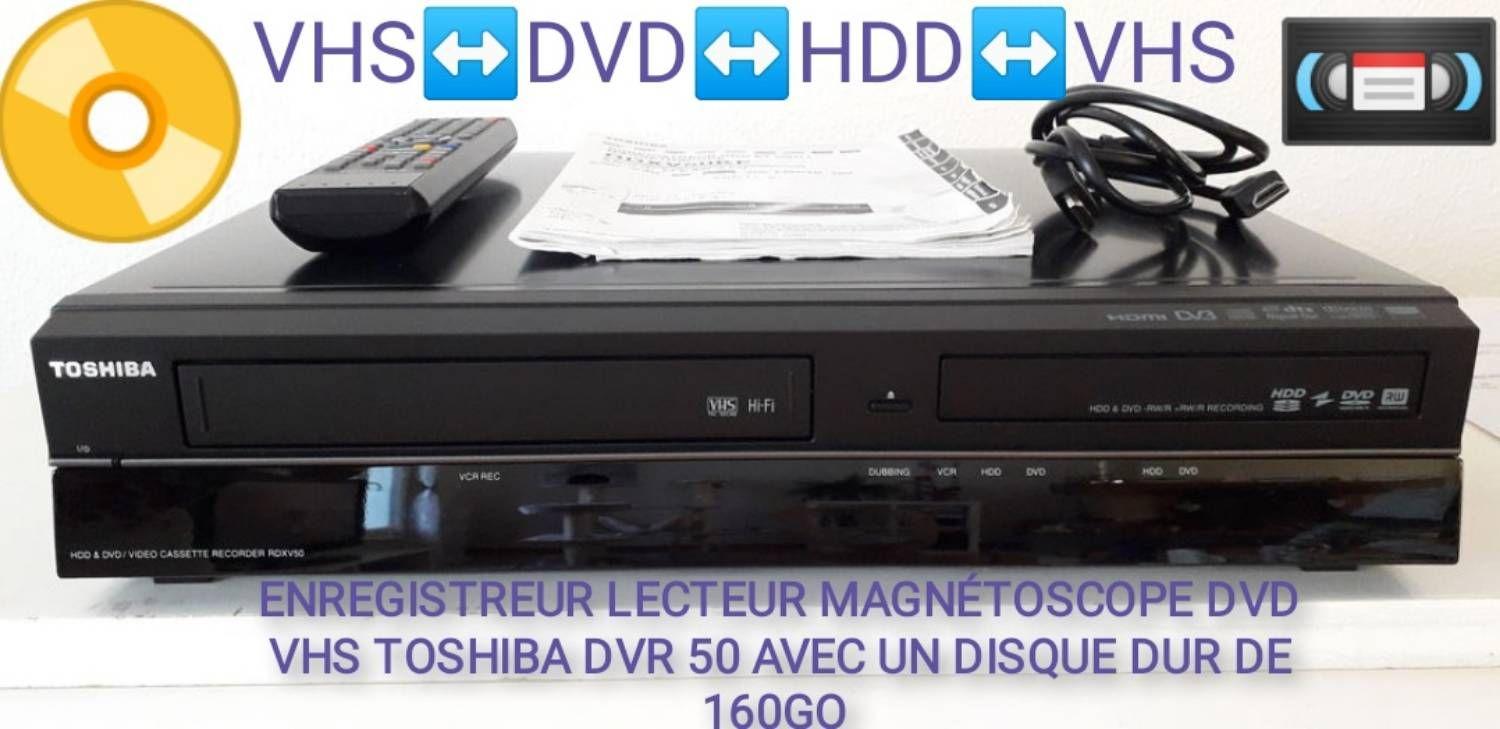 Lot : - TOSHIBA magnétoscope VHS - SONY deux lecteurs …