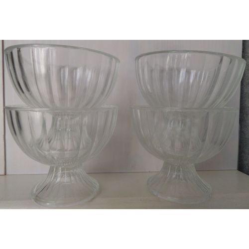 Lot De 04 Coupes À Glace