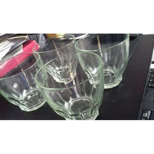4 Verre À Eau Bvb, Vert Clair