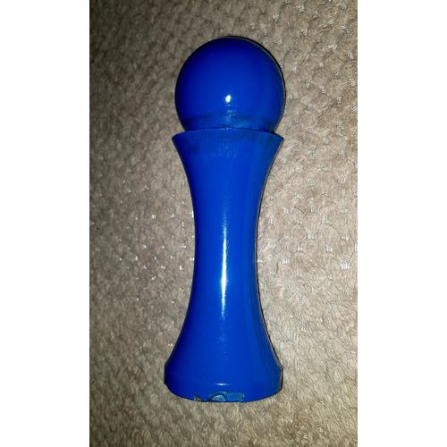 Vintage : Moulin A Poivre Italien Bakelite Bleu Années 70.