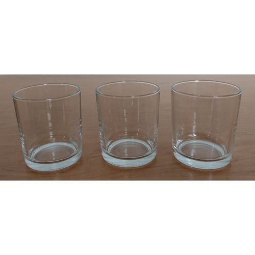 Lot De 3. Verre À Whisky. Verre À Eau Basique.
