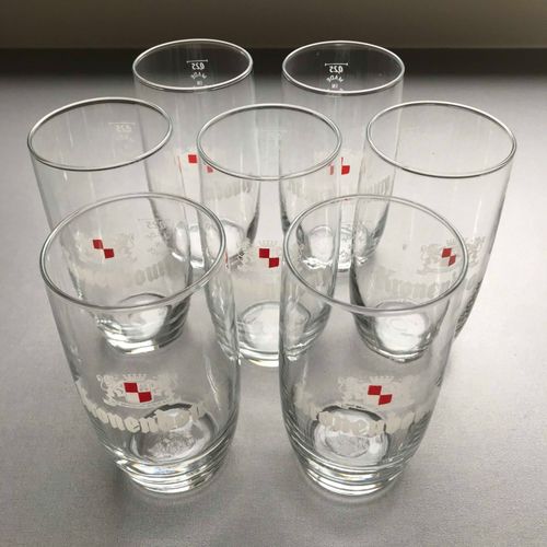 Lot De 7 Verres Kronenbourg