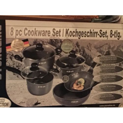 Batterie De Cuisine 8 Pièces Tous Feux Dont Induction