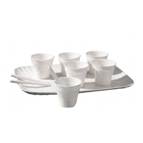 Service À Café 6 Tasses En Pocelaine
