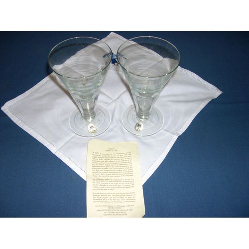 Verre En Cristal Ravenscroft Fait Main Brooklyn Museum