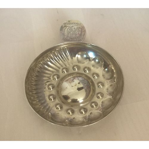 Tastevin En Inox Bourgognes Patriarche Diamètre 7,5 Cm