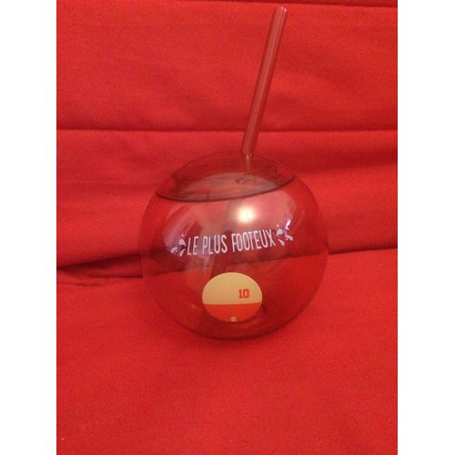 Super Verre Babybel " Le Plus Footeux " + Paille