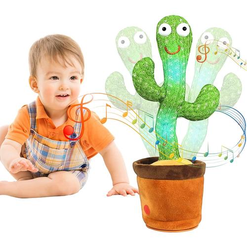 Cactus En Peluche Chantant Et Danse, Jouet En Peluche Pour Enfants, Apprendre À Parler, Poupées, 120 Chansons, Enregistrement