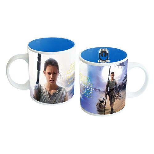 Star Wars Episode Vii - Mug Céramique Rey & Bb-8