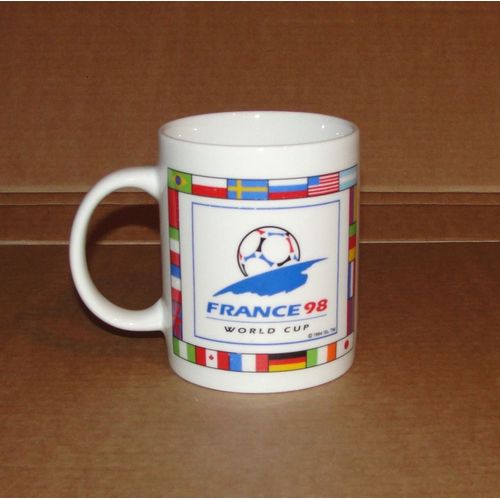 Mug Officiel Mondial 98 Football Chope Ceramique