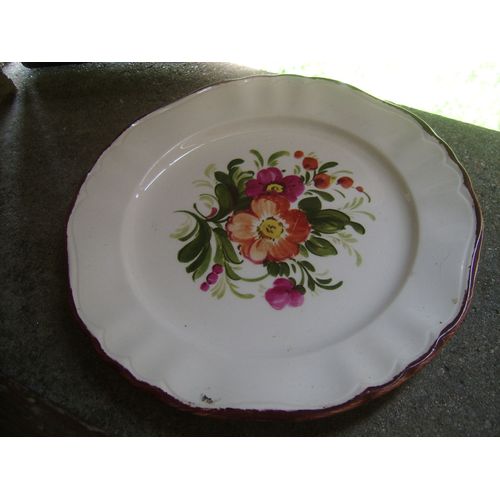 Assiette À Desset " Pagnossin"