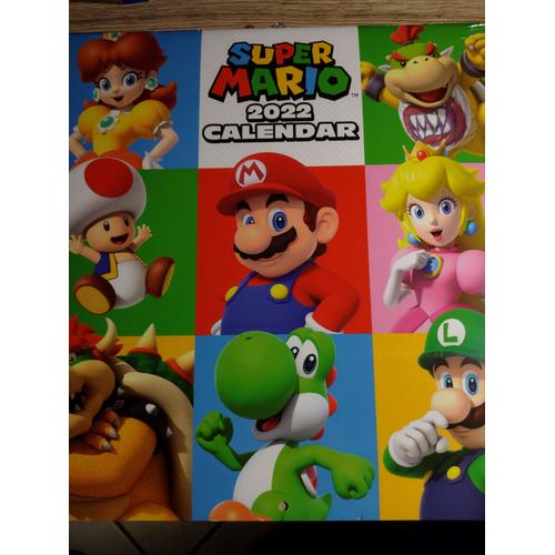 Calendrier 2022 Super Mario 