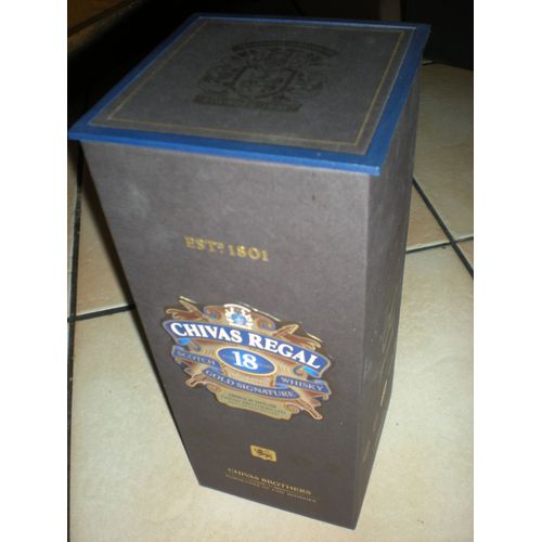 Boite Whisky Carton Et Plastique