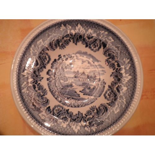 Assiette Royal Swan English Fashion Ceramics