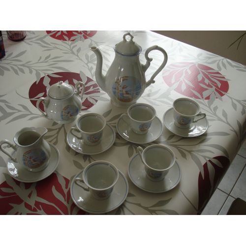 Service À Café En Porcelaine