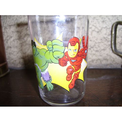Verre " Marvel Super Héro Squad"
