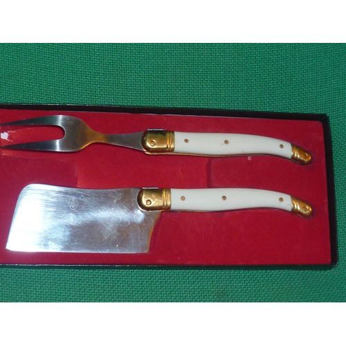 Ancien Service À Fromage Laguiole Véritable J.Néron Maître Artisan