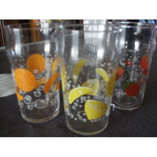 Lot De 3 Verres