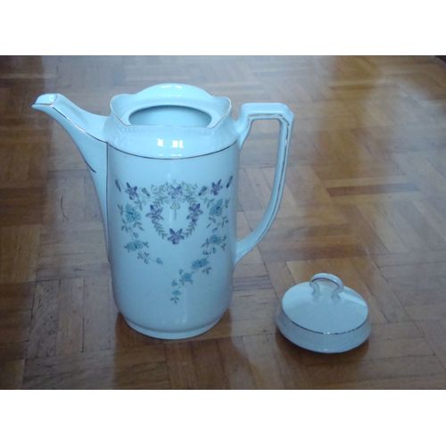 Théière Porcelaine 1ère Moitié Xxème Siècle