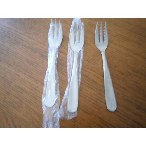 Fourchettes A Poisson Interieur Des Dents Cisele Lot De 3 Neuves