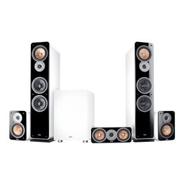 Teufel Ultima 40 Surround "5.1-Set" - Système de haut-parleur - pour home cinéma - Canal 5.1 - blanc