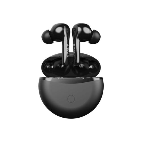 Ryght STILL ANC - Écouteurs sans fil avec micro - intra-auriculaire - Bluetooth - Suppresseur de bruit actif - noir