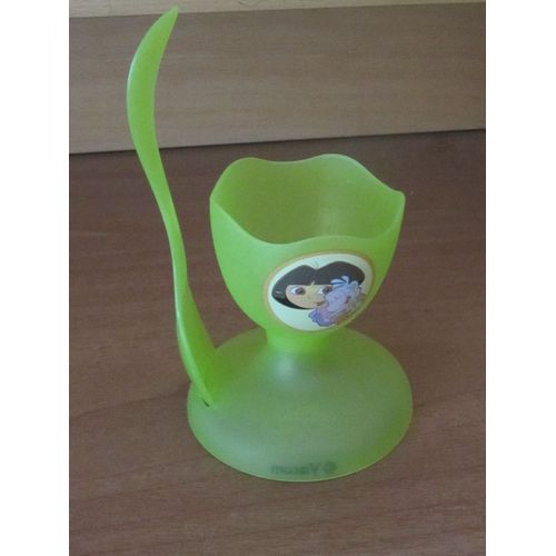 Coquetier Dora Avec Cuillere Emboitable - Viacom