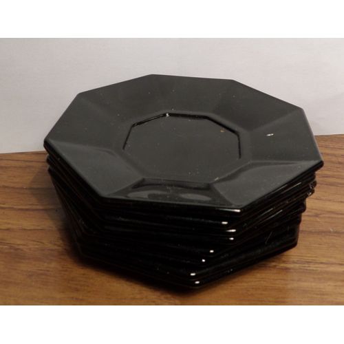 Lot De 08 Soucoupes A Café Arcoroc - Collection Esso
