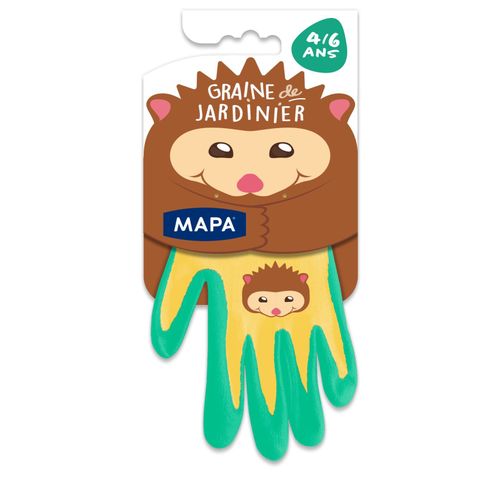 Mapa Gants De Jardin Enfant Graine De Jardinier - Taille 4/6 Ans