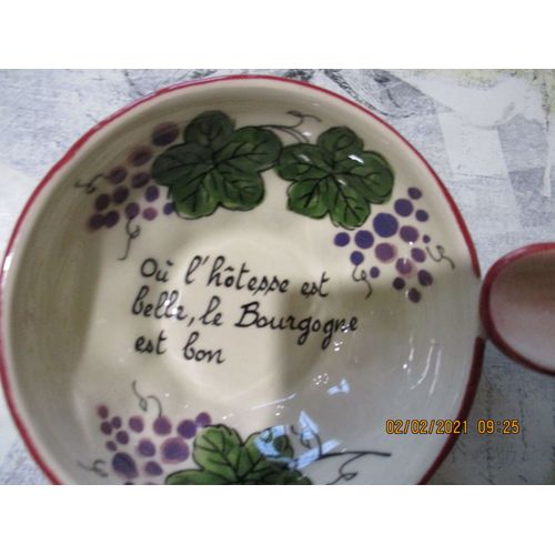 Taste-Vin En Porcelaine - Dicton - Où L'hôtesse Est Belle ...